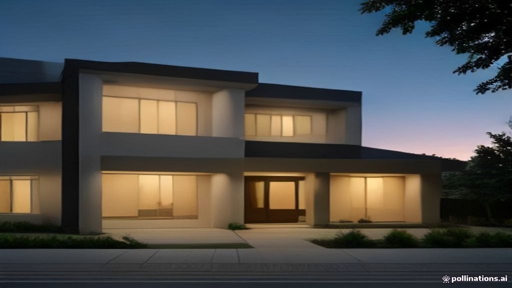 Modern home exterior